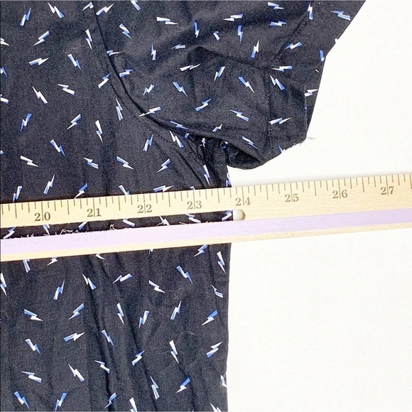 Slate & Stone Printed Short-Sleeve Shirt XXL Black - Picture 7 of 8